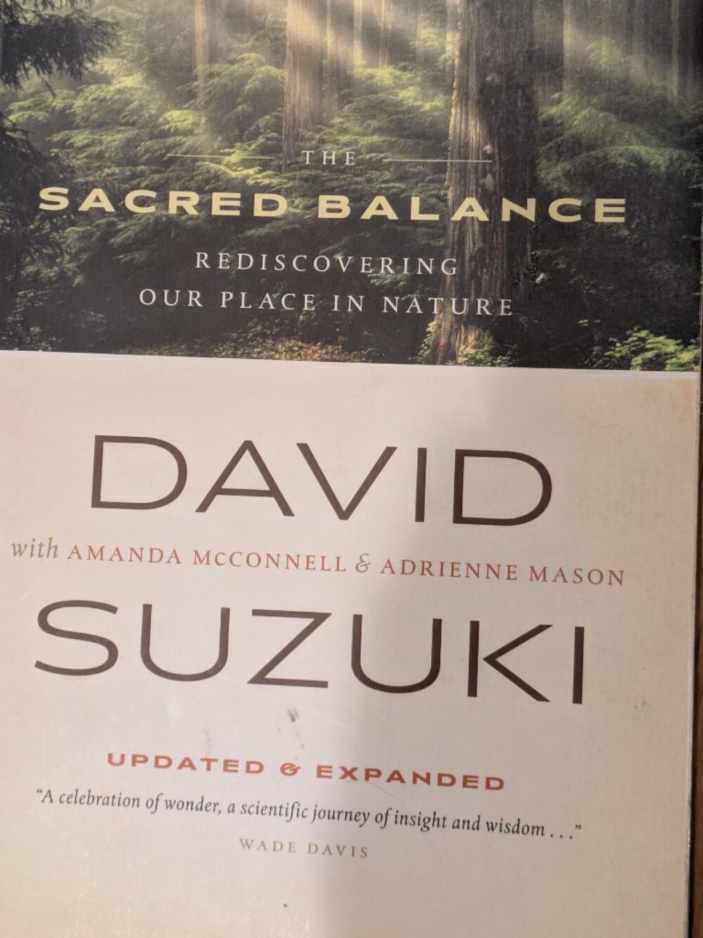 The Sacred Balance: Rediscovering Our Place in Nature by Suzuki, David